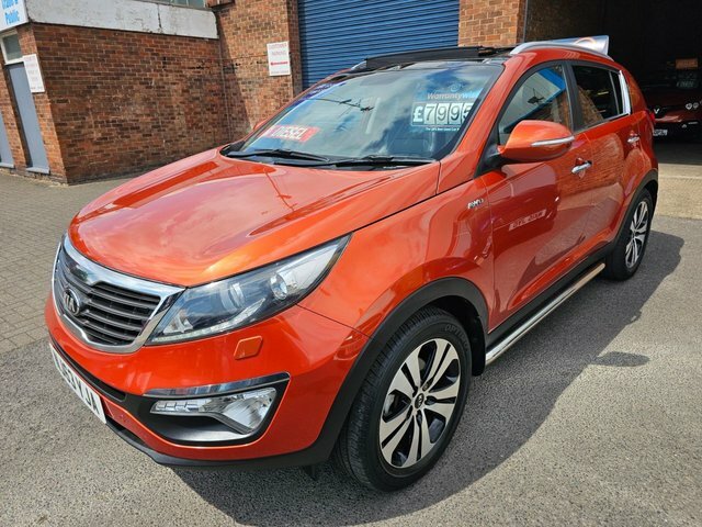 Kia Sportage 2013 2.0 Crdi Kx-3 Suv Awd Euro Orange #2