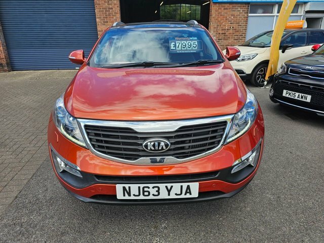 Kia Sportage 2013 2.0 Crdi Kx-3 Suv Awd Euro Orange #2