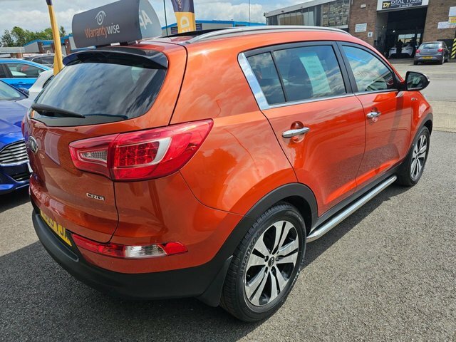 Kia Sportage 2013 2.0 Crdi Kx-3 Suv Awd Euro Orange #4