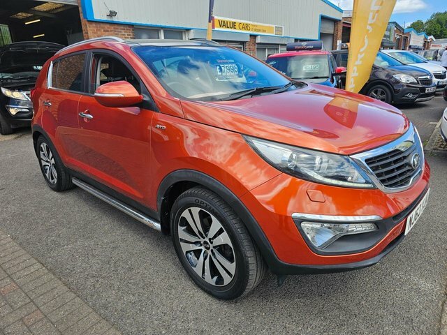 Kia Sportage 2013 2.0 Crdi Kx-3 Suv Awd Euro Orange