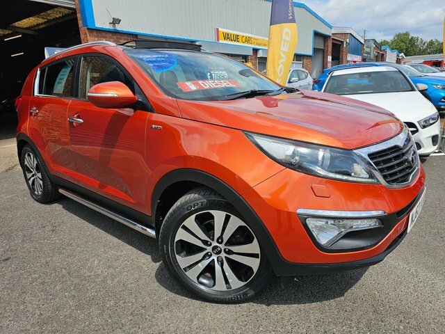 Kia Sportage 2013 2.0 Crdi Kx-3 Suv Awd Euro Orange