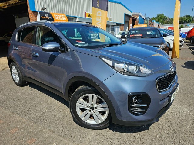 Kia Sportage 2018 1.7 Crdi 2 Suv Euro 6 Ss Blue