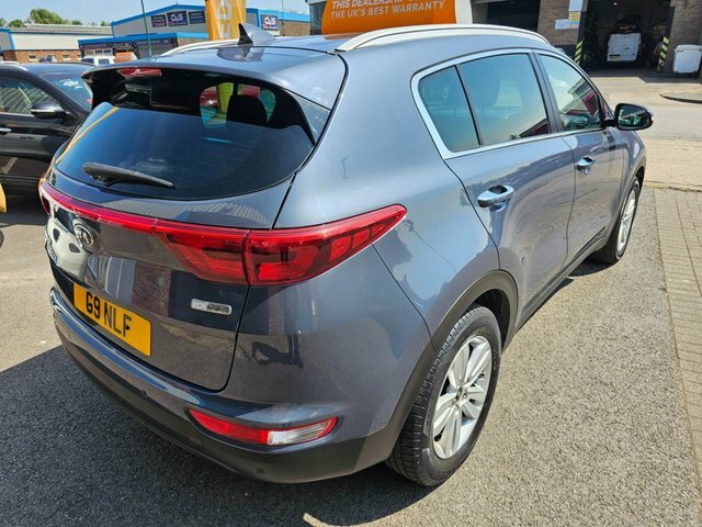 Kia Sportage 2018 1.7 Crdi 2 Suv Euro 6 Ss G9NLF Blue #4