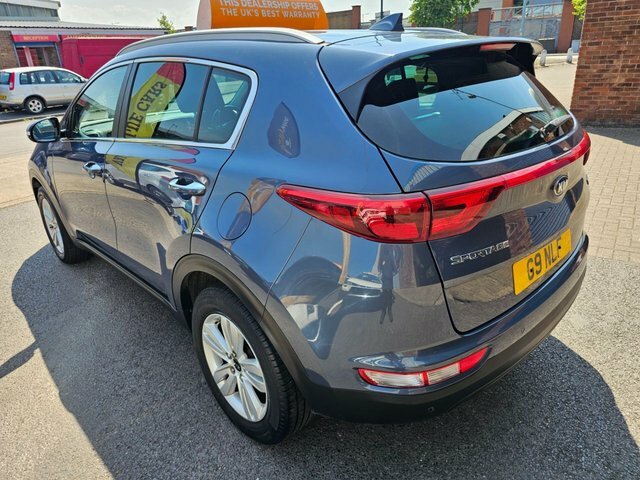 Kia Sportage 2018 1.7 Crdi 2 Suv Euro 6 Ss G9NLF Blue #3