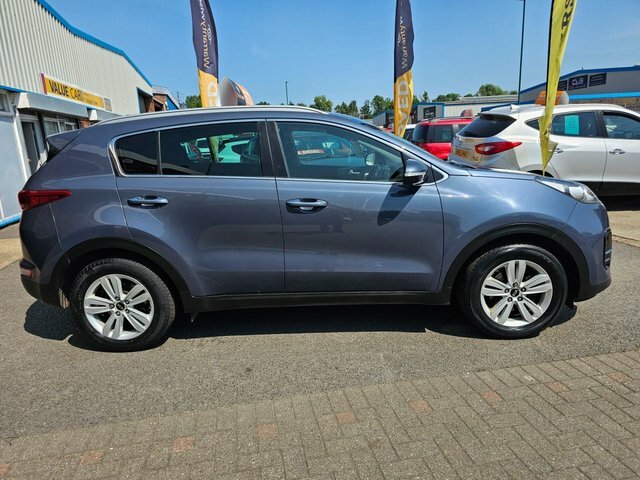 Kia Sportage 2018 1.7 Crdi 2 Suv Euro 6 Ss G9NLF Blue #5