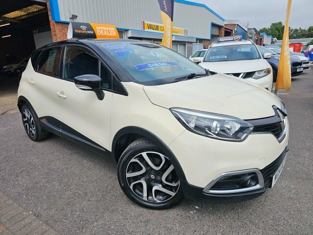 Renault Captur 2014 1.5 Dci Energy Dynamique S Medianav Suv D White