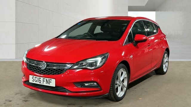 Vauxhall Astra 2016 1.6I Turbo Sri Hatchback Eu Red
