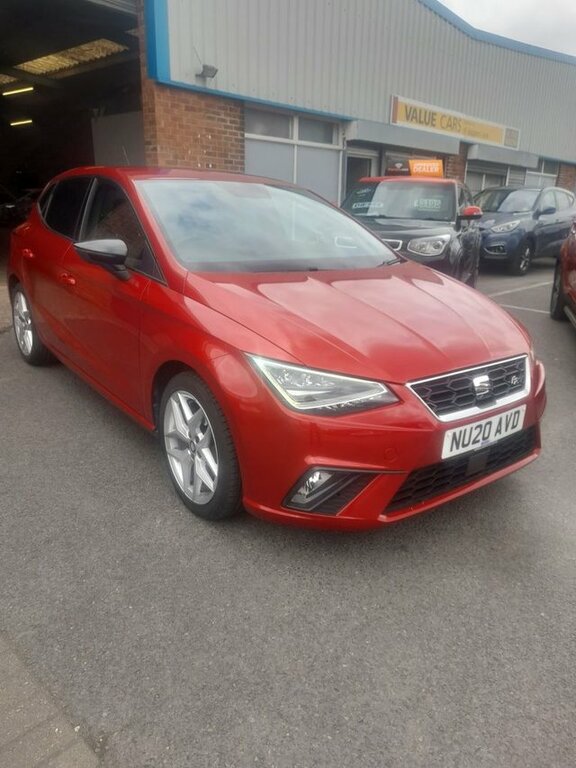 Seat Ibiza 2020 1.0 Tsi Fr Hatchback Dsg Euro 6 S Red