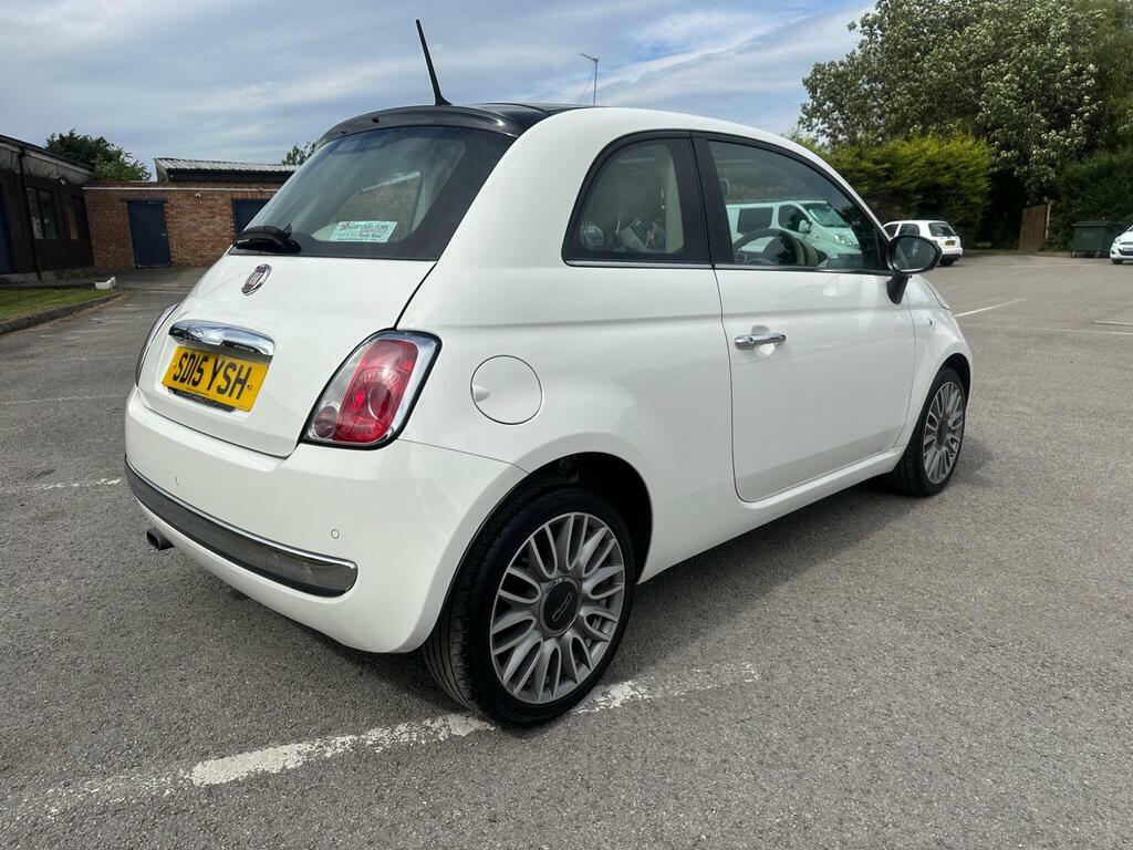 Fiat 500 1.2 8V Cult Euro 6 S S White #3