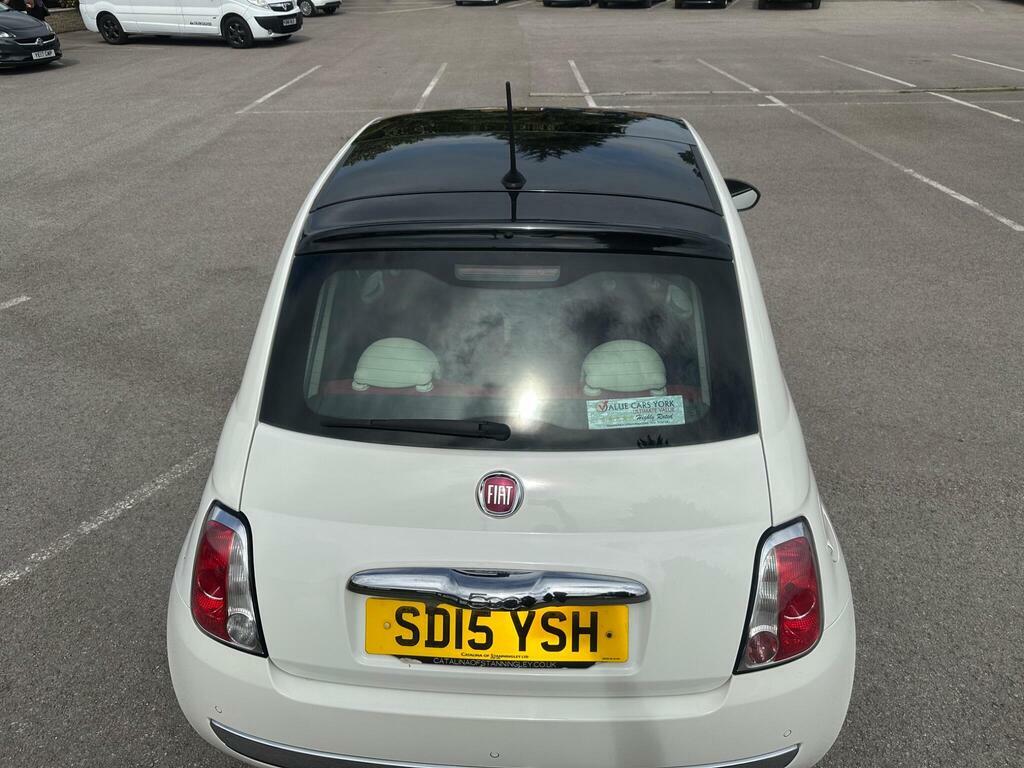 Fiat 500 1.2 8V Cult Euro 6 S S White #5
