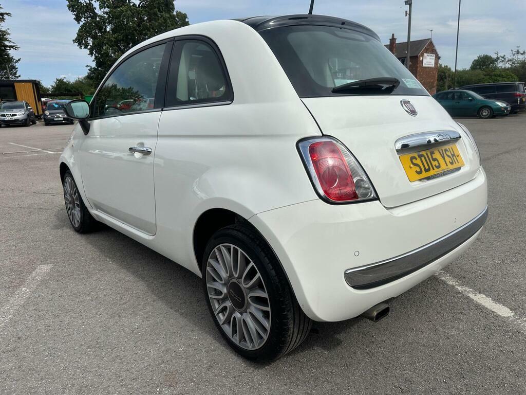 Fiat 500 1.2 8V Cult Euro 6 S S White #6