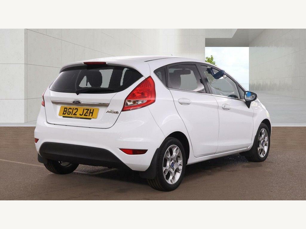 Ford Fiesta 1.25 Zetec White #4