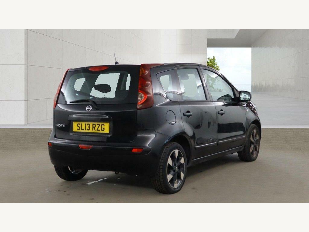 Nissan Note 1.6 16V Acenta Euro 5 Black #4