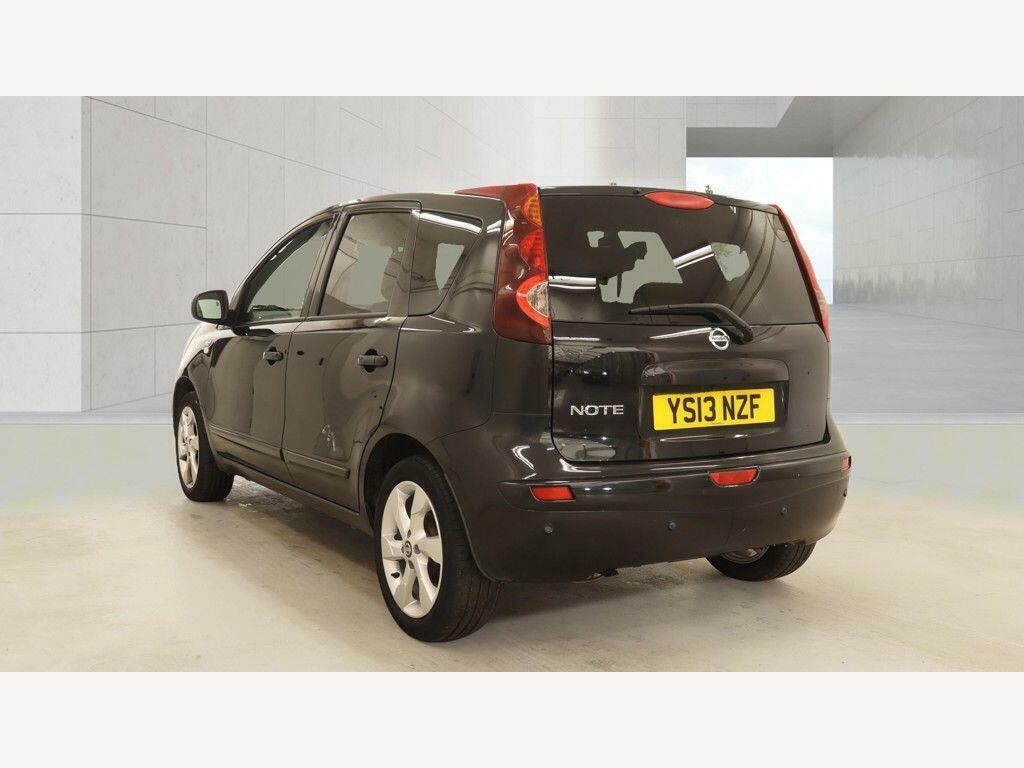 Nissan Note 1.4 16V N-tec Euro 5 Black #3