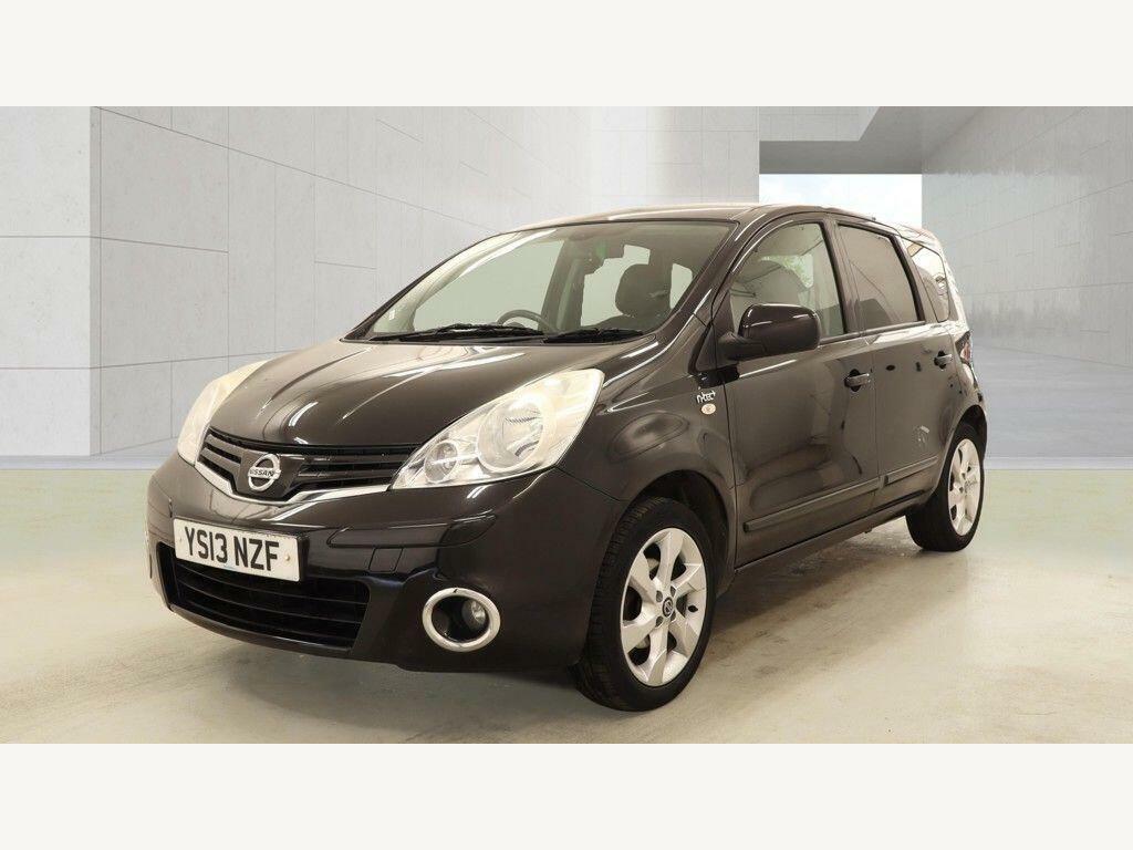 Nissan Note 1.4 16V N-tec Euro 5 Black #2