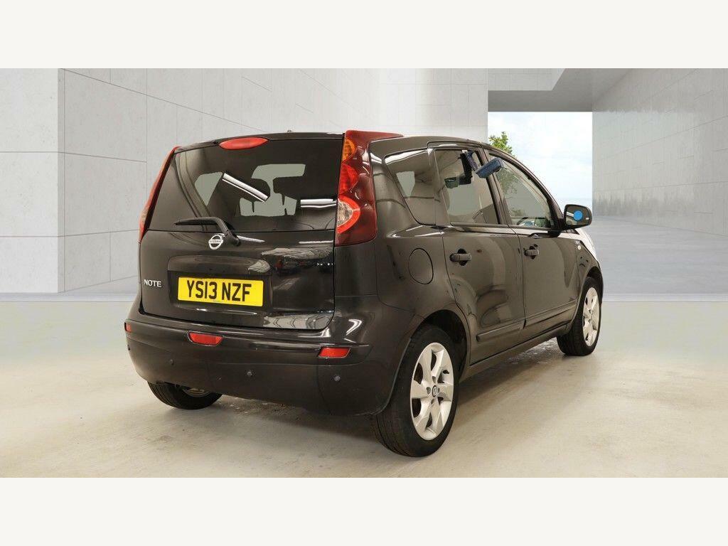 Nissan Note 1.4 16V N-tec Euro 5 Black #4