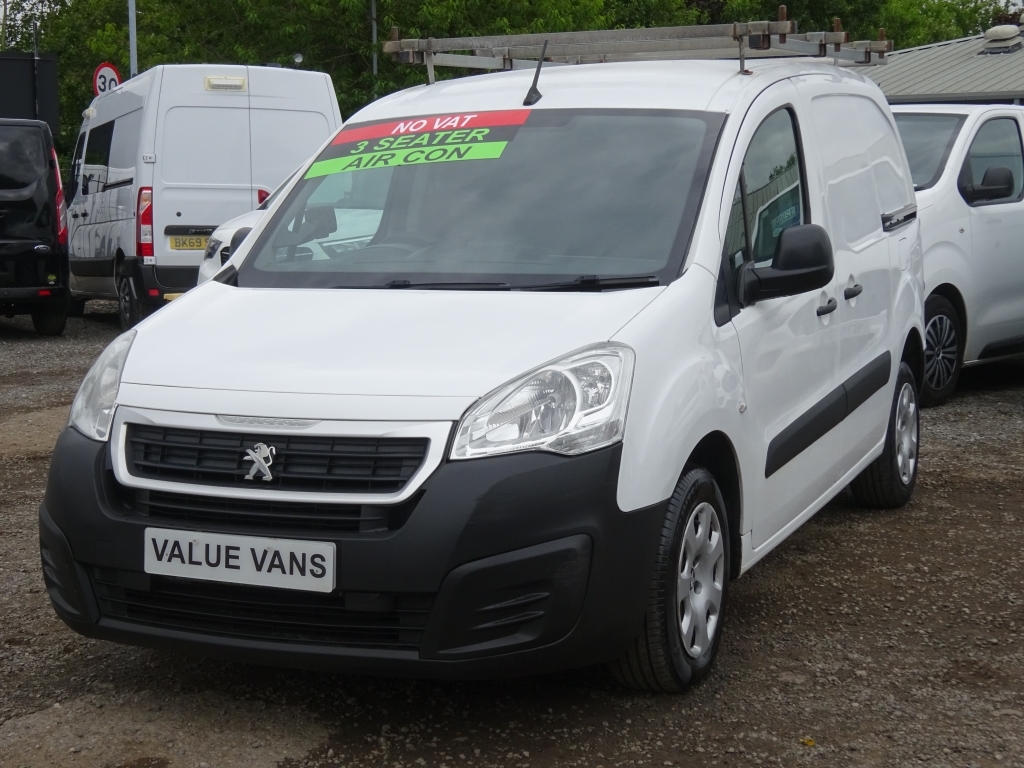 Peugeot Partner Professional 1.6Hdi 625 White #3