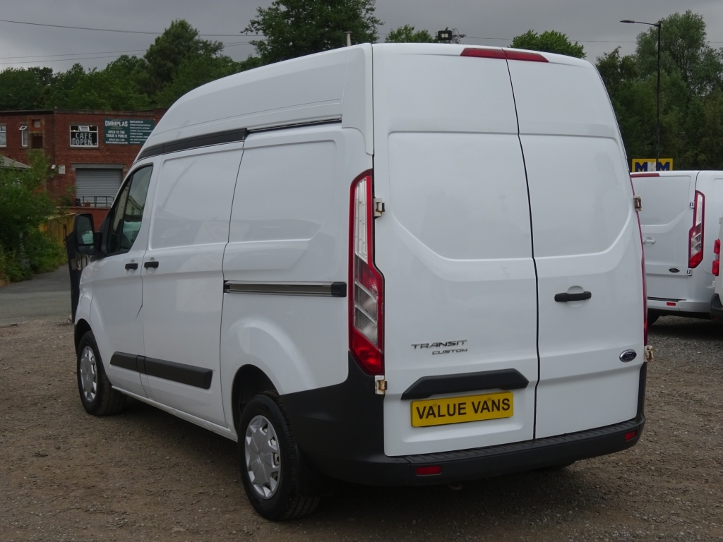 Ford Transit Custom 290 Tdci 125 L1h1 Trend Swb Low Roof Fwd 19161 Black #16