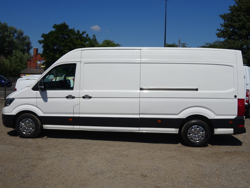 Volkswagen Crafter Panel Van White #7