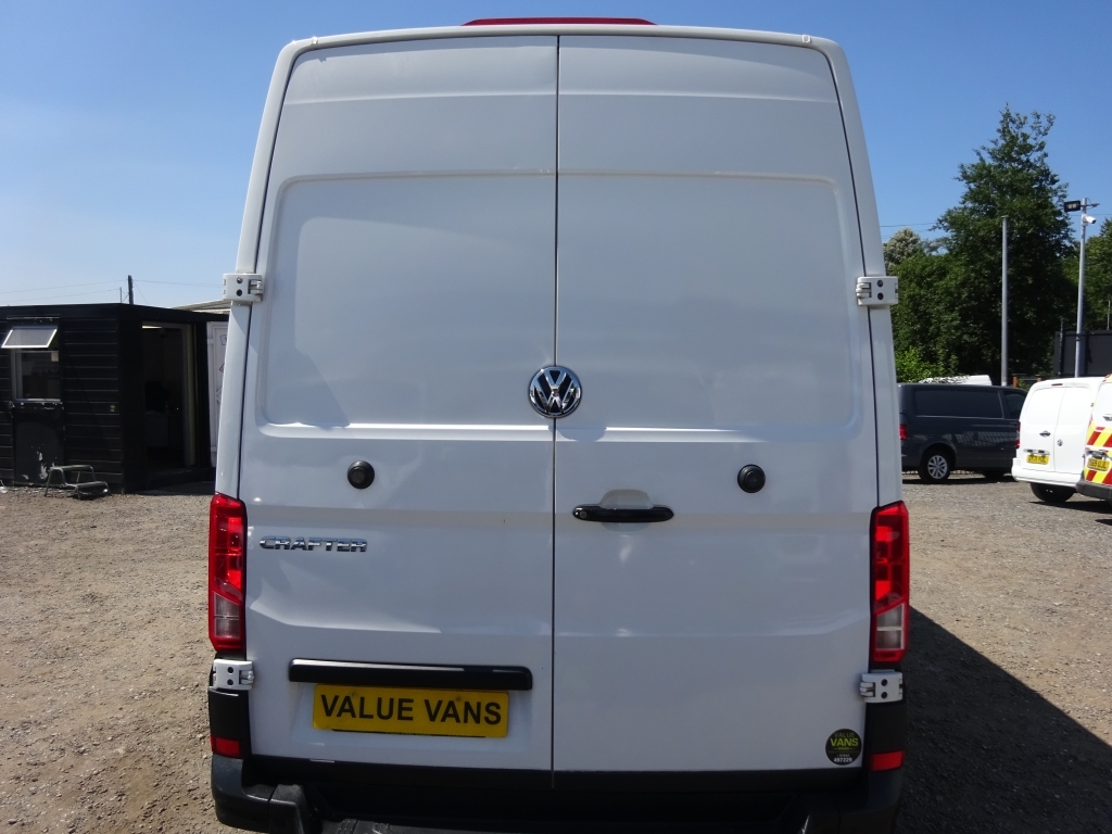 Volkswagen Crafter Panel Van White #10