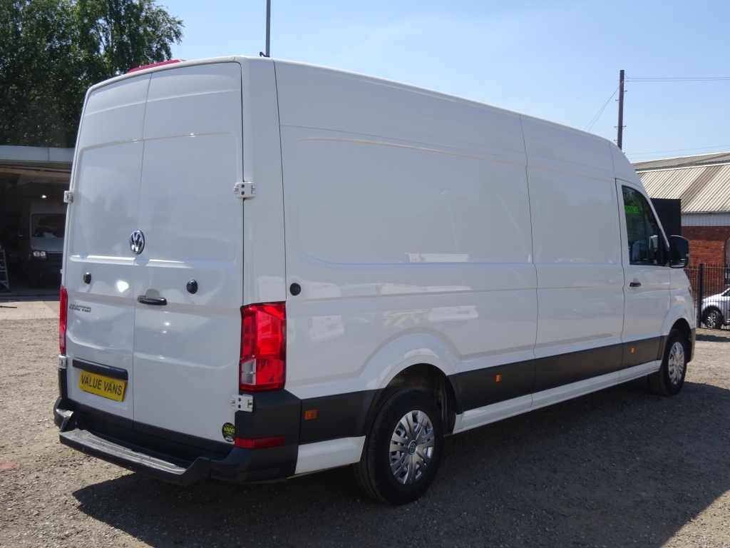 Volkswagen Crafter Panel Van White #9