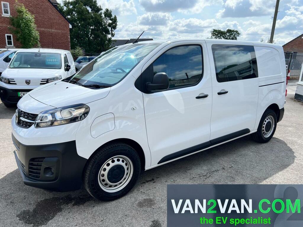Vauxhall Vivaro Panel Van 3100 50Kwh Prime L1 H1 6Dr 7.4Kw C White