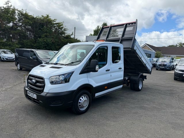 Ford Transit Custom 350 Ecoblue Leader Double White