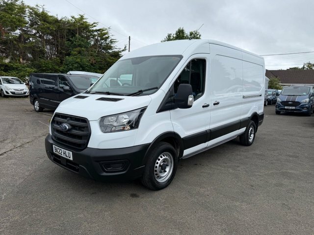 Ford Transit Custom 350 Ecoblue Leader Panel BK22HLU White