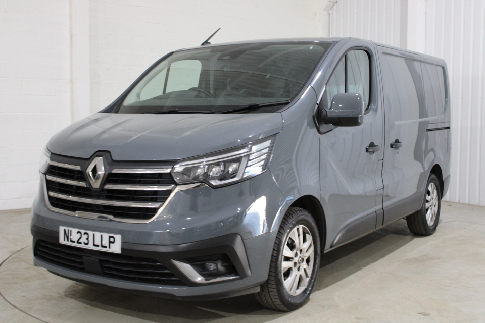 Renault Trafic Ll30 Blue Dci 130 Sport Van White #7