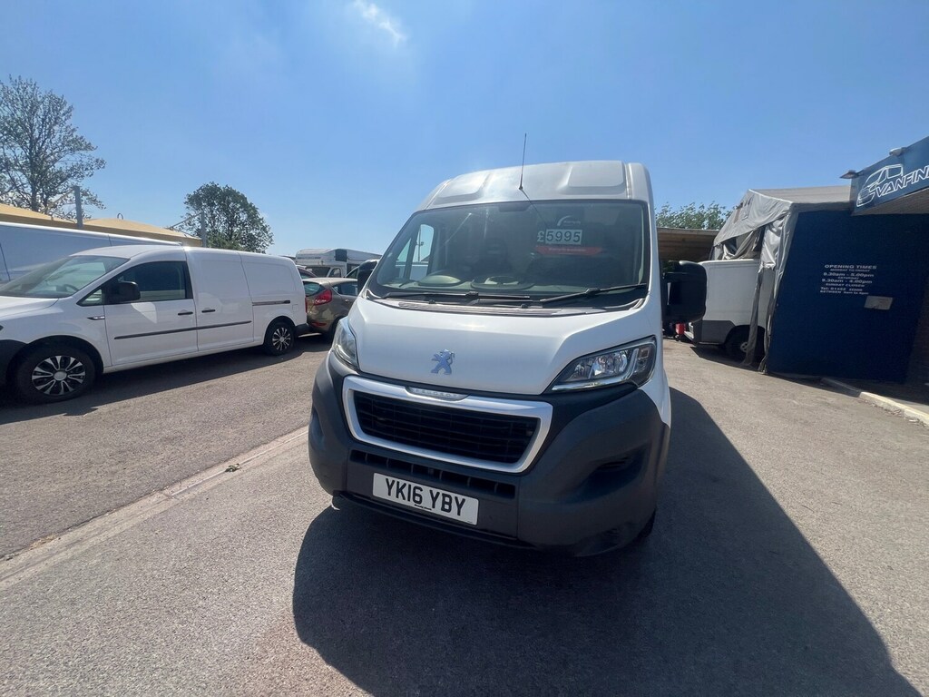 Peugeot Boxer 2.2 Hdi H2 Professional Van 130Ps White #6