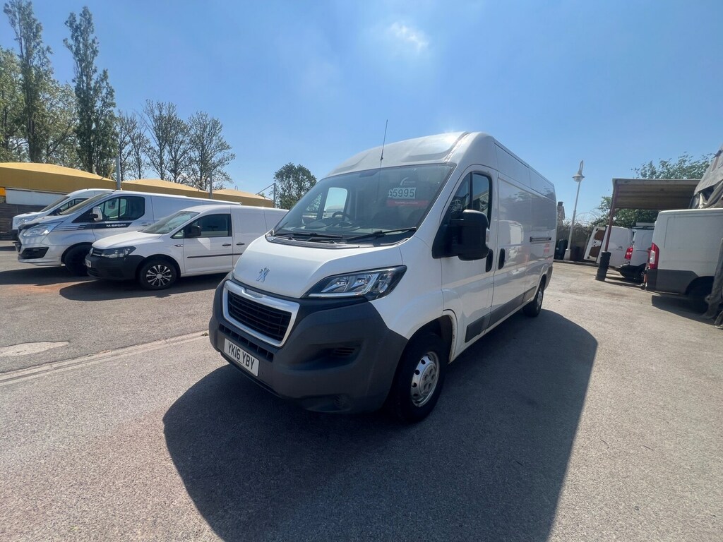 Peugeot Boxer Panel Van White #10