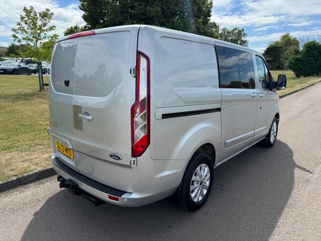 Ford Transit Custom 300 Limited L1 Swb Fwd 2.0 Ecoblue 130Ps Low Roof Silver #8