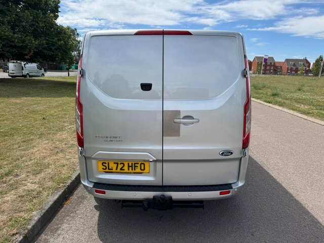 Ford Transit Custom 2.0 300 Ecoblue Limited Crew Van L1 H1 Euro 6 Silver #6