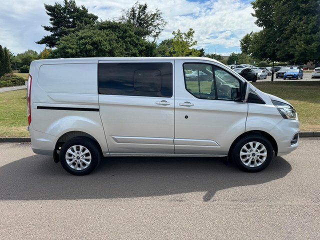 Ford Transit Custom 300 Limited L1 Swb Fwd 2.0 Ecoblue 130Ps Low Roof Silver #9