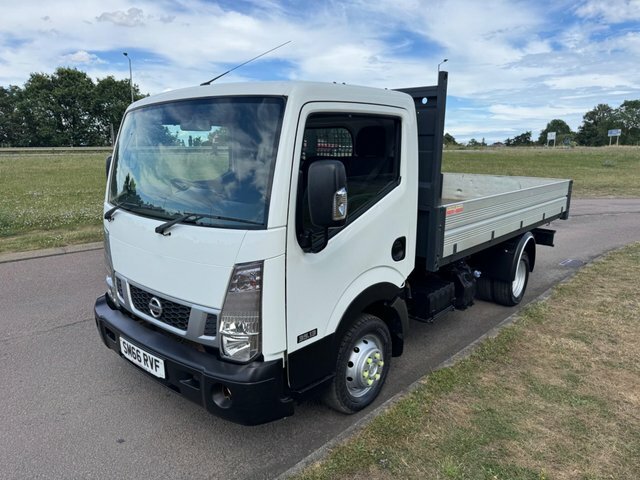 Nissan NT400 Cabstar 3.0 Dci 35.13 Tipper Twin Wheel Mwb Eu6 White #3