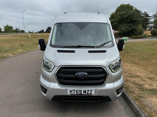 Ford Transit Custom 2.0 350 Ecoblue Limited Fwd L3 H2 Euro 6 S S Silver #2
