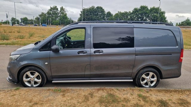 Mercedes-Benz Vito 2.1 116 Cdi Sport Crew Van Double Cab G Grey #4