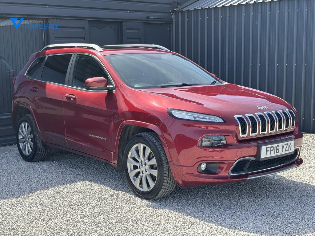Jeep Cherokee 2.2 Multijetii Overland Suv 4Wd Eu FP16YZK Red #2