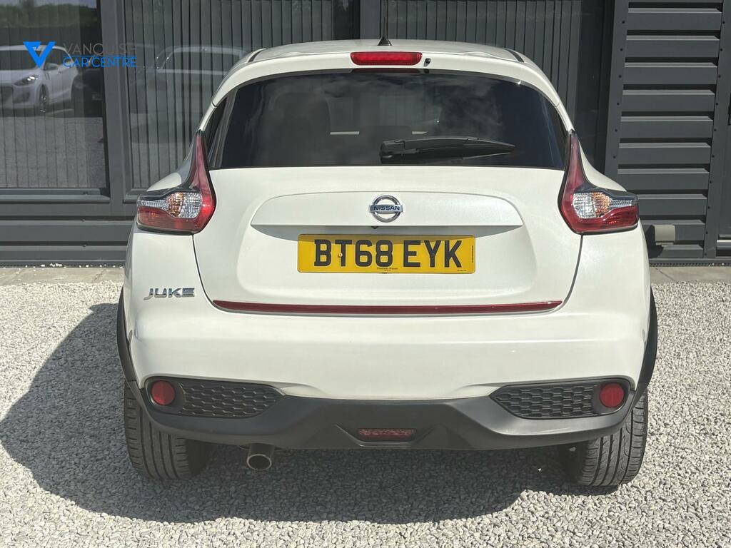 Nissan Juke 1.5 Dci Tekna Suv Euro 6 S S BT68EYK White #4
