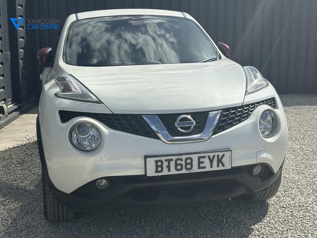 Nissan Juke 1.5 Dci Tekna Suv Euro 6 S S BT68EYK White #2