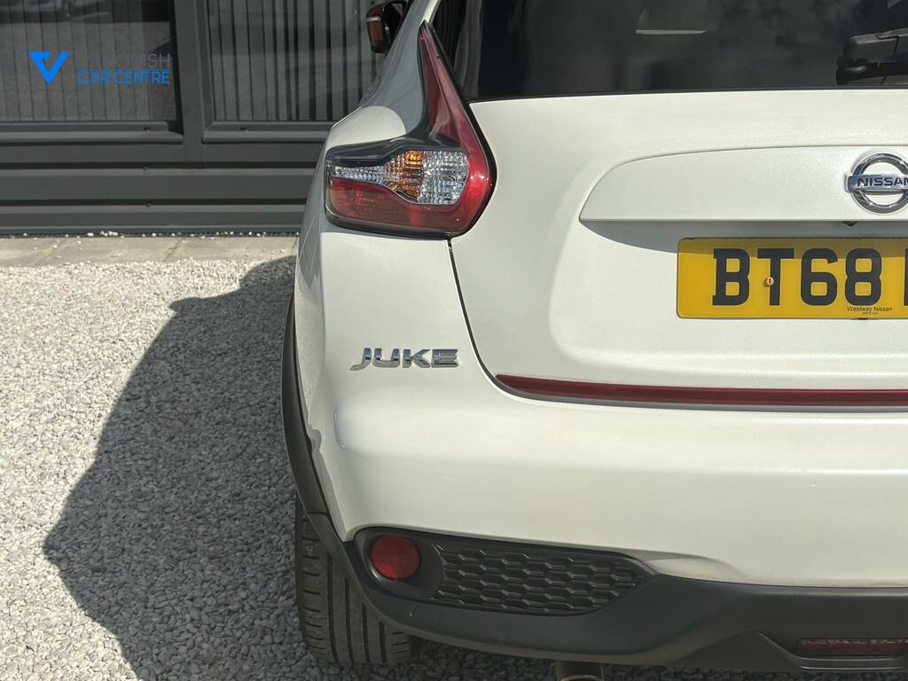 Nissan Juke 1.5 Dci Tekna Suv Euro 6 S S BT68EYK White #5