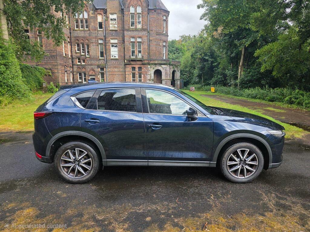 Mazda CX-5 2.2 Skyactiv-d Sport Nav Euro 6 S S Blue #4