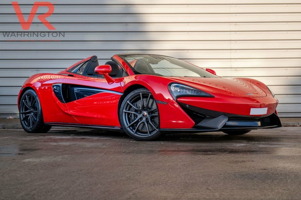 McLaren 570S Convertible Red