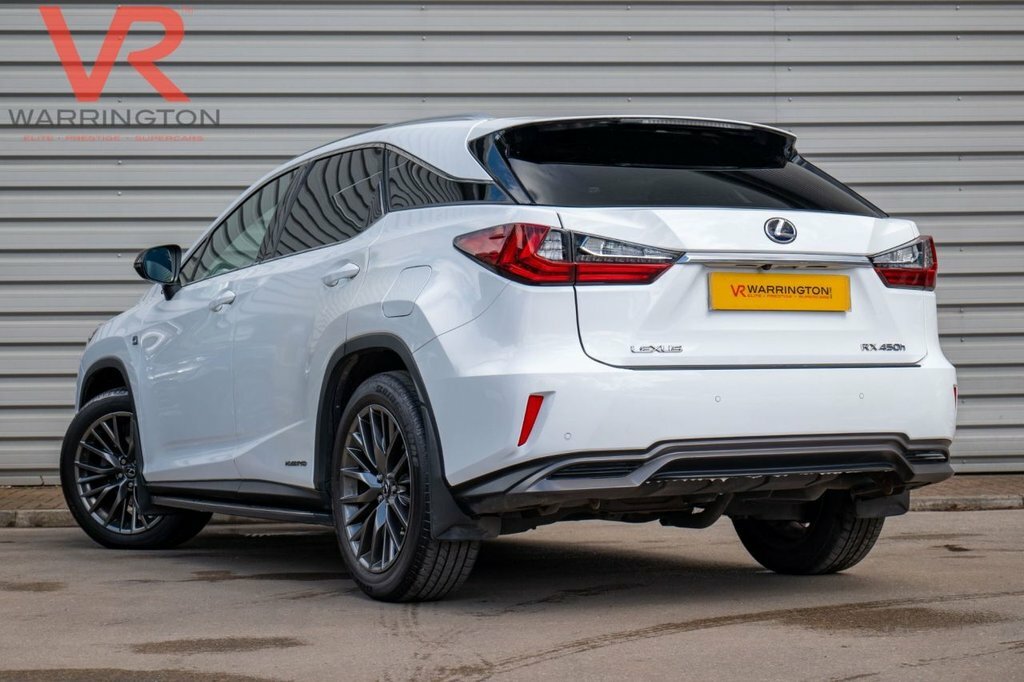 Lexus RX 450H 3.5 Sport Cvt White #12