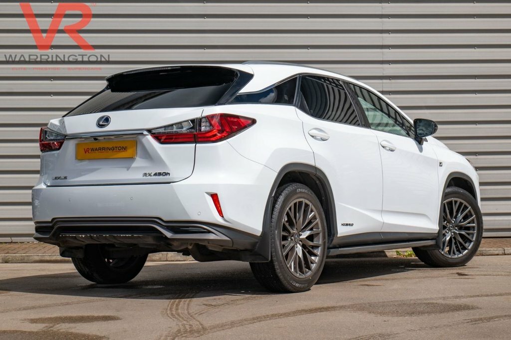 Lexus RX 450H 3.5 Sport Cvt White #16