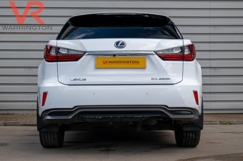 Lexus RX 450H 3.5 Sport Cvt White #13
