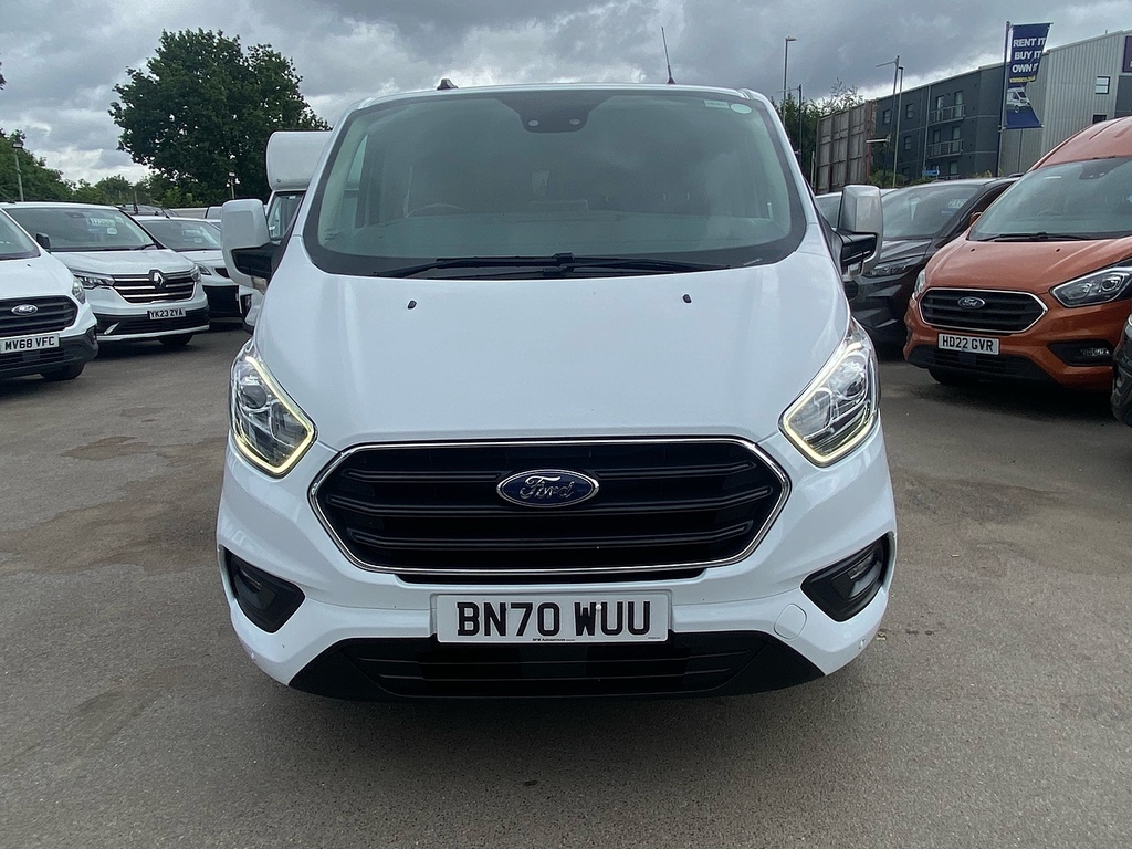 Ford Transit Custom 320 Ecoblue Limited Combi Van 2.0 BN70WUU White #2