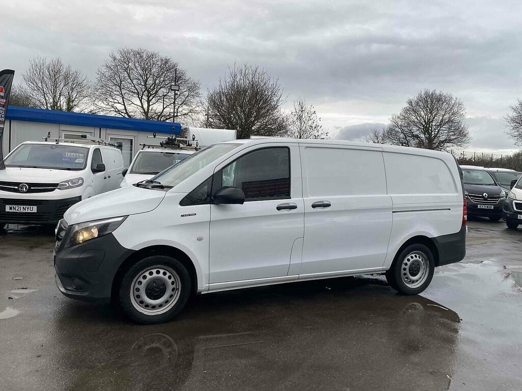 Mercedes-Benz eVito 116 E 66Kwh Progressive Panel Van 6Dr Aut FJ72WEU White #4