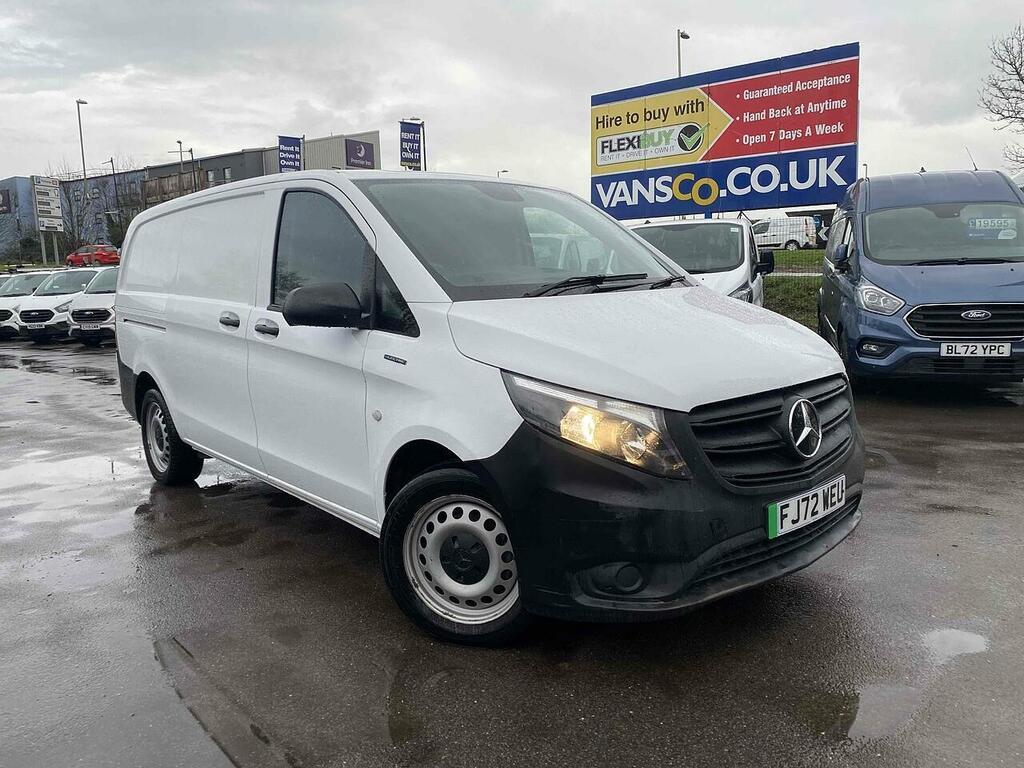 Mercedes-Benz eVito 116 E 66Kwh Progressive Panel Van 6Dr Aut White