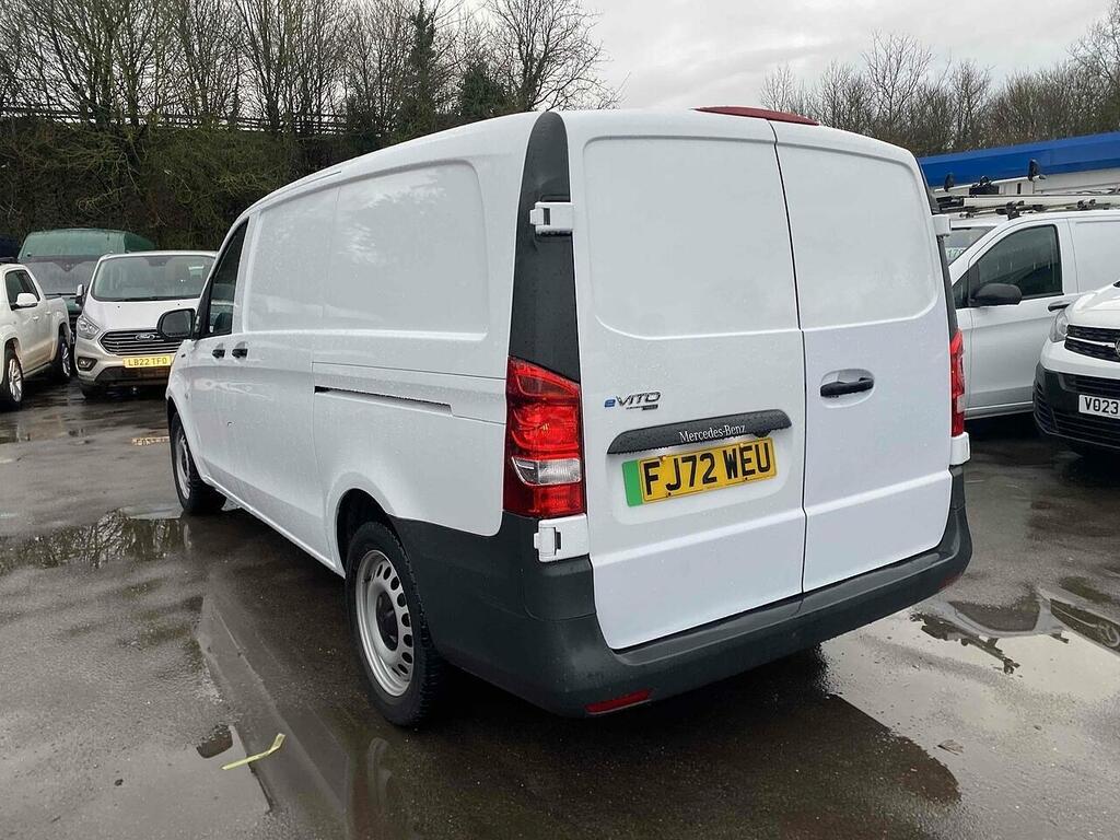 Mercedes-Benz eVito 116 E 66Kwh Progressive Panel Van 6Dr Aut FJ72WEU White #5